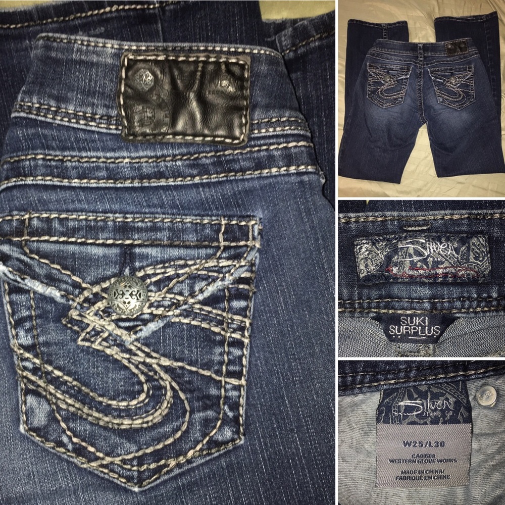 SILVER | Suki Surplus | Jeans | straight leg